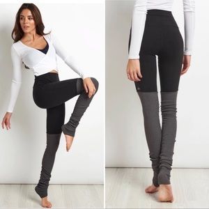 Alo yoga high wasted gray leggings